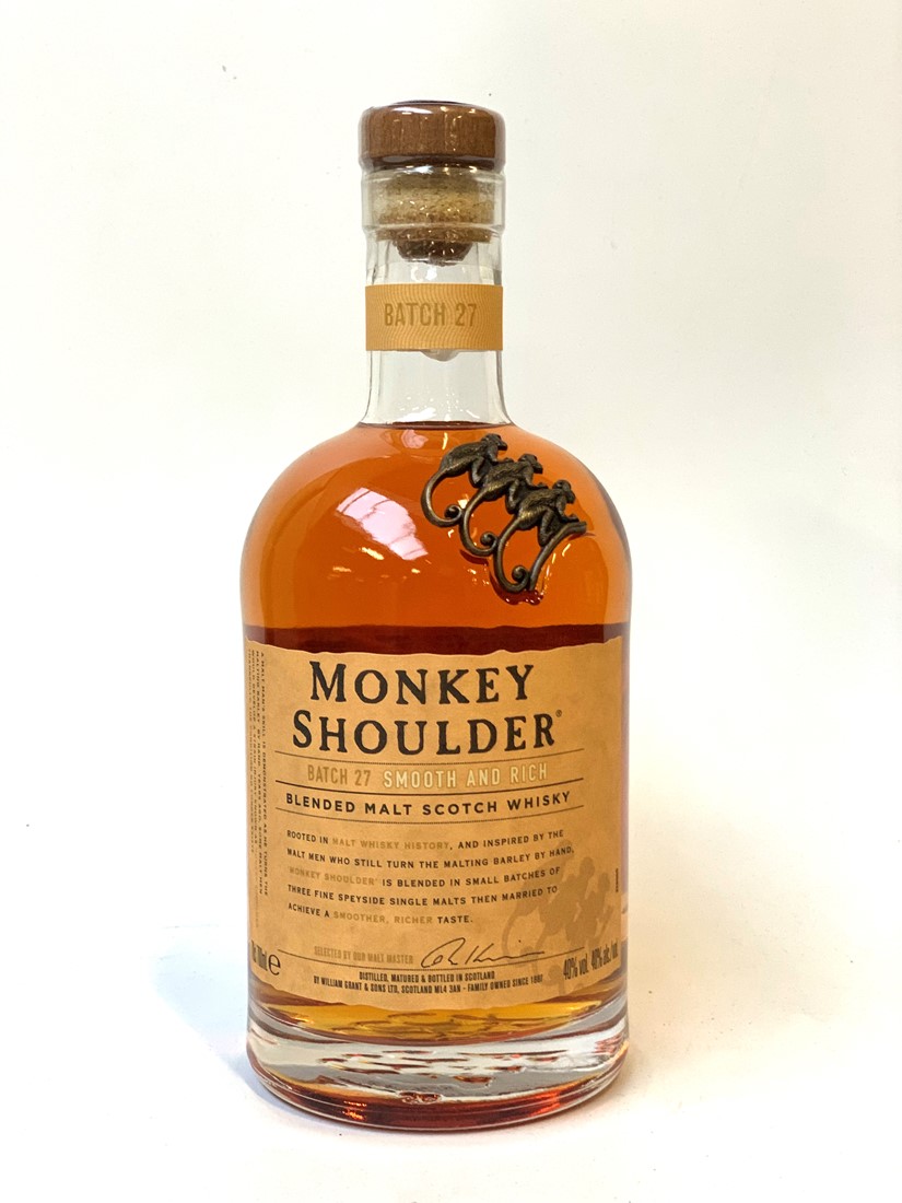 Monkey Shoulder 70cl Het Whisky Huis - Berendsen